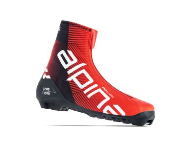 alpina PRO CL boty na běžky, červená