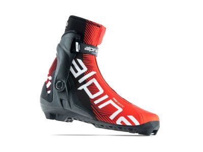 alpina PRO SK topánky na bežky, červená/čierna