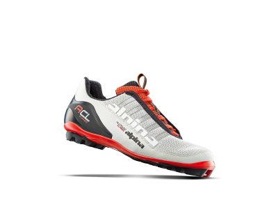 Letnie buty do biegania alpina ACL, czerwono-biało-czarne