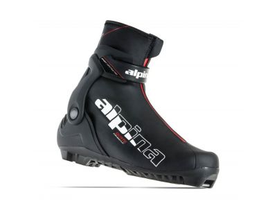 alpina ASK boty na běžky, černá/červená