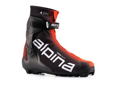 Pantofi de fond alpina FORCE SKATE 21, roșu/negru