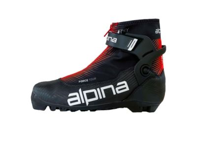 Alpina FORCE TOUR Langlaufschuhe, schwarz