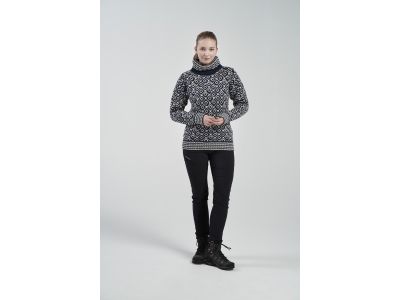 Devold SVALBARD WOOL sweater, Night/Offwhite