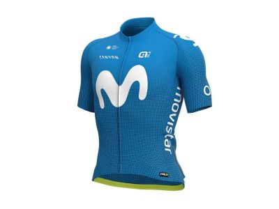 ALÉ PRR Carbon Movistar jersey, blue