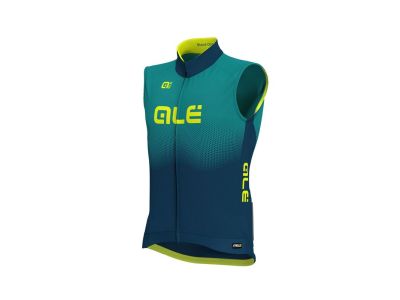ALÉ PRR Carbon vest, turquoise/fluo yellow