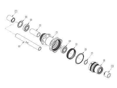 Reynolds Spacer GW RED 17,5x15x2,1 mm Kassetteneinsatz