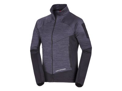 Northfinder GIACOMO Sweatshirt, grau/schwarz