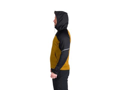 Bluza Northfinder LUIGI, musztardowa/czarna