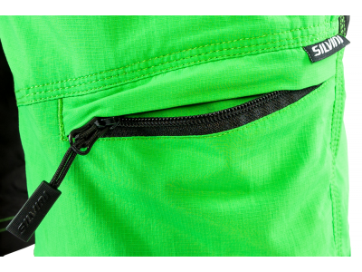 Luźne spodenki męskie SILVINI Rango w kolorze zielonym