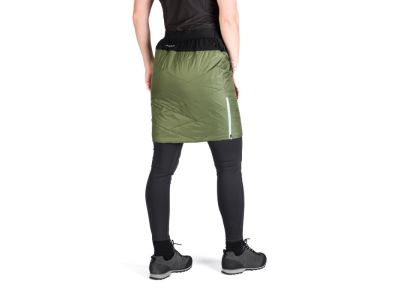 Northfinder BELINDA dámska zateplená sukňa, blackdarkgreen