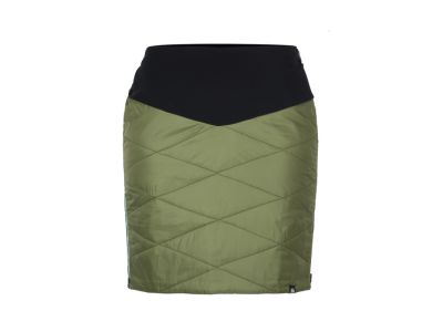 Northfinder BELINDA dámska zateplená sukňa, blackdarkgreen