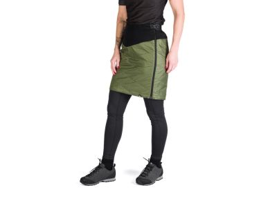 Northfinder BELINDA dámska zateplená sukňa, blackdarkgreen