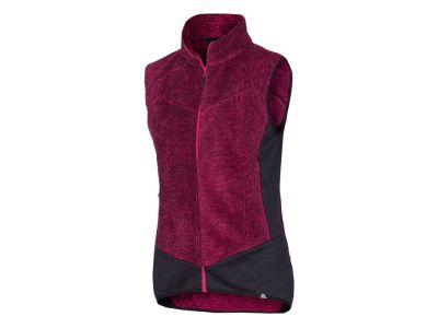 Northfinder DEE women&#39;s vest, cherry/black