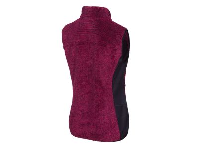 Northfinder DEE women&#39;s vest, cherry/black