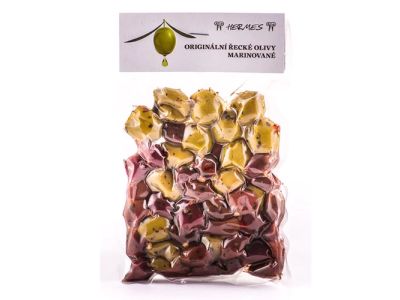 NUTREND DH marinované olivy mix, 150 g