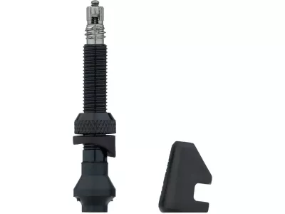 DT Swiss Tubeless bezdušový ventil, galuskový 18-25 mm, čierna