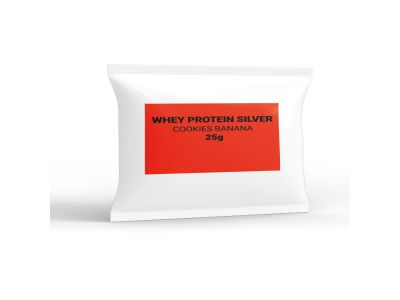 StillMass Whey Protein Silberprotein, 25 g, Bananenplätzchen