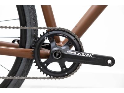 Bicicletă Titici ALL-IN 28, chocolate/black matt