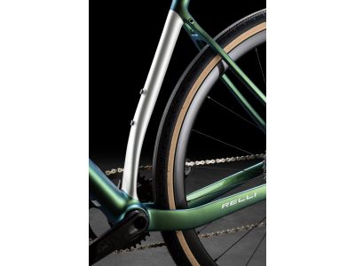 Bicicletă Titici RELLI 28, iride green/metallic white