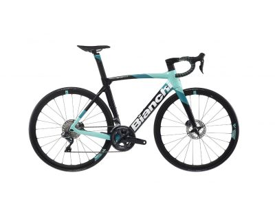 Bianchi Oltre XR4 Disc Ultegra 11-Gang-Fahrrad, Schwarz/Celeste