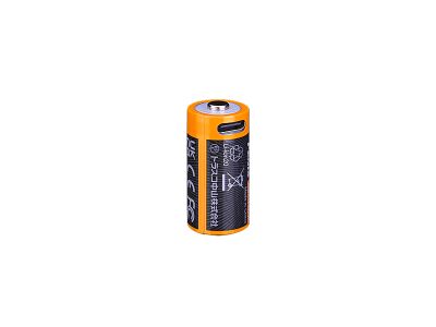 Fenix ​​RCR123A 800 mAh USB-C Li-ion újratölthető akkumulátor