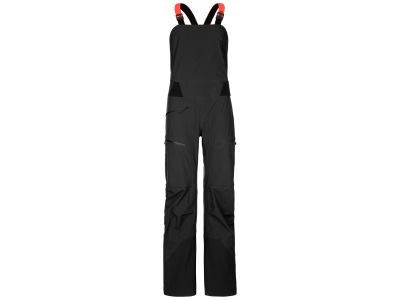 ORTOVOX 3L Deep Shell Bib Pants női nadrág, fekete holló