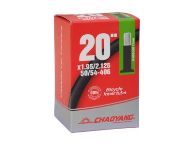 Chaoyang 20x1.95-2.125 tube, schrader 33 mm