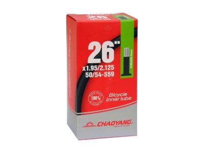 Chaoyang 26x1.95-2.125&amp;quot; tube, Schrader valve 40 mm