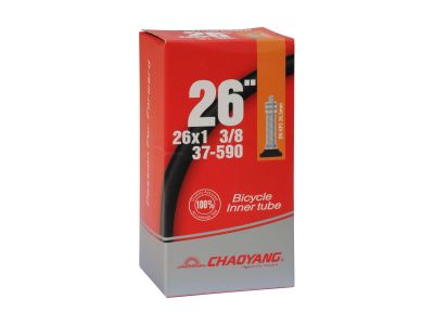 Chaoyang 26x1-3/8 dętka, zawór Dunlopa 30 mm