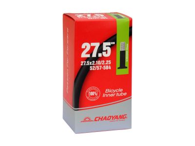 Chaoyang 27.5x2.1-2.25&amp;quot; tube, Schrader valve 40 mm