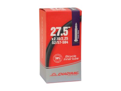 Chaoyang 27.5 x 2.1-2.25&quot; tube, Presta valve 48 mm