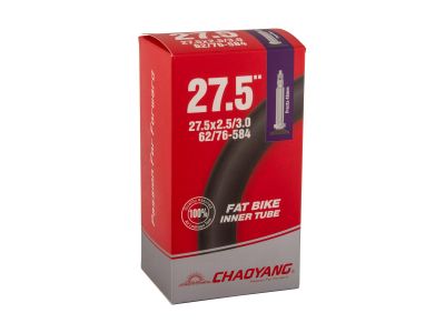 Chaoyang 27.5 x 2.50-3.0&quot; tube, Presta valve 48 mm