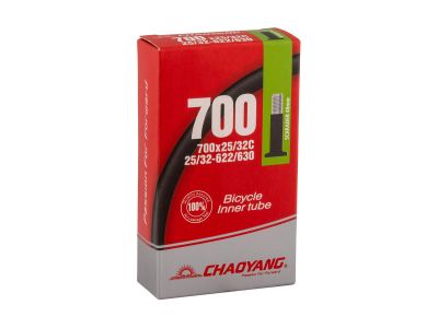 Chaoyang 700x25-32C Schlauch, Autoventil 48 mm