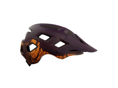 Lazer COYOTE helmet, matte purple/orange