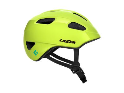 Lazer NUTZ KinetiCore helmet, neon yellow