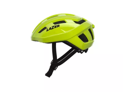 Lazer Tempo KinetiCore helmet, neon yellow