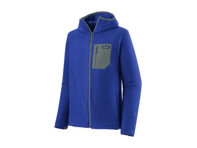 Bluza z kapturem Patagonia R1 Air, zapinana na zamek, w kolorze niebieskim