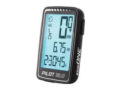 One Pilot 16.0 cycle computer, black