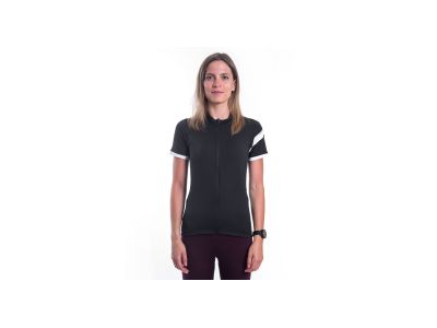 Damska koszulka rowerowa Sensor CYKLO CLASSIC czarna