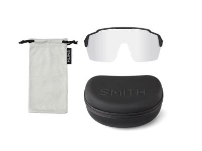 Smith Shift Split Mag glasses, matte bone/chroma pop gold mirror