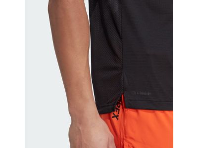 Koszulka do biegania adidas Terrex Agravic Trail w kolorze czarnym