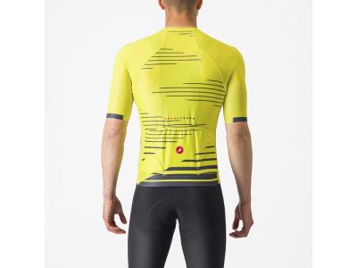 Koszulka rowerowa Castelli CLIMBER&#39;S 4.0 w kolorze siarkowożółtym