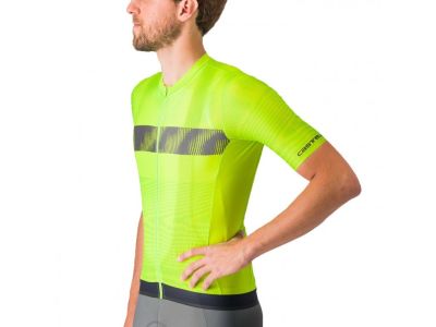 Castelli UNLIMITED ENDURANCE jersey, Electric lime/Dark gray