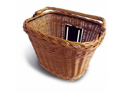 Basil BREMEN WICKER front basket, brown