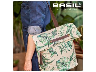 Basil EVER GREEN taška, 14 - 19 l, zelená