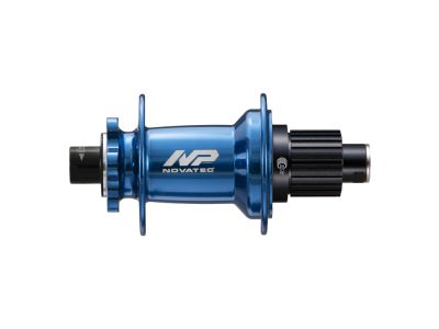 Novatec XD602SB/A-B12-MS Boost-Hinterradnabe, 32 Löcher, 12 x 148 mm, 6 Löcher, Mutter-Microspline, blau, OEM