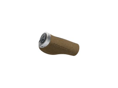 Ergon GP1 Evo Biokork Single Twist Shift grips, brown