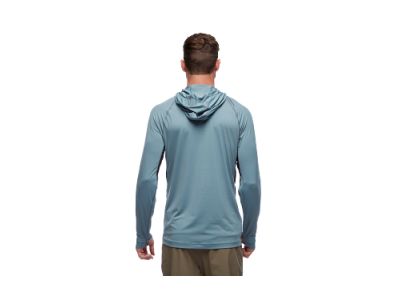 Black Diamond ALPENGLOW PRO HOODY sweatshirt, Storm Blue