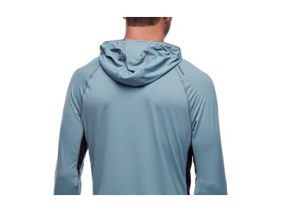 Black Diamond ALPENGLOW PRO HOODY sweatshirt, Storm Blue