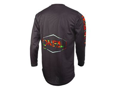 Koszulka rowerowa O&#39;NEAL MAHALO LUSH, czarna/multi